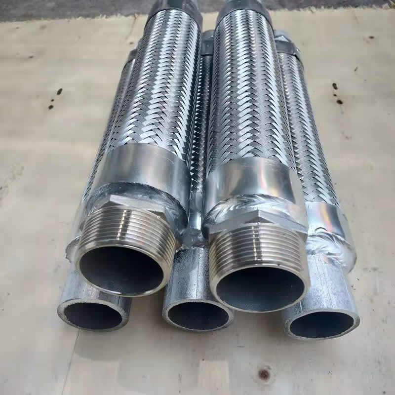 上海304不锈钢编织金属软管 大口径金属软管 编织高压金属软管
